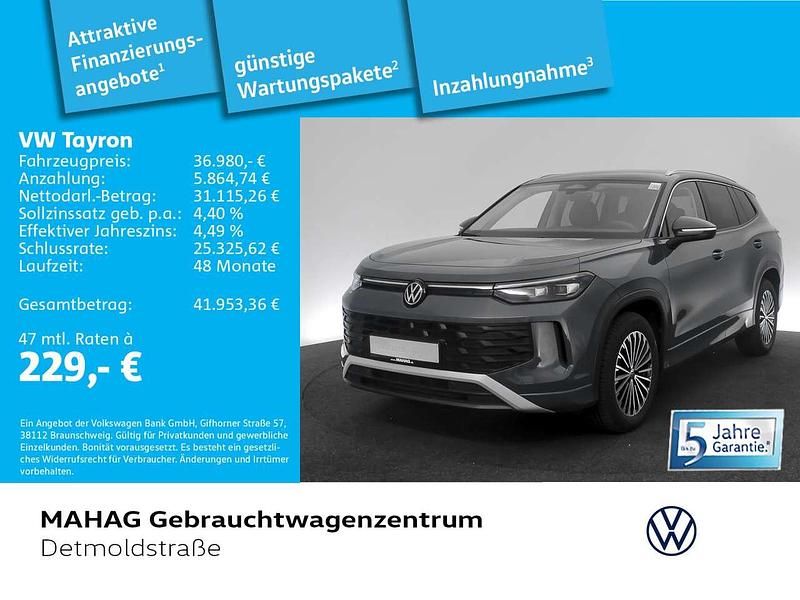 Gebraucht VW Tayron Life 150 PS (110 kW) 2025 Delfingrau metallic SUV