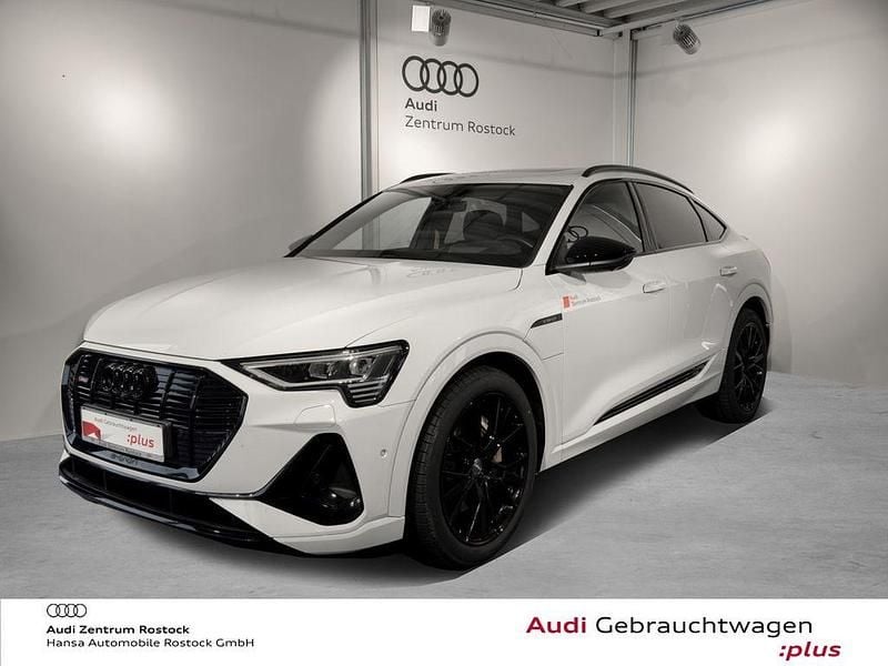Weiß Gebraucht 2021 Audi e-tron Sportback Black Edition SUV | 57.990 € - Bild 1/4