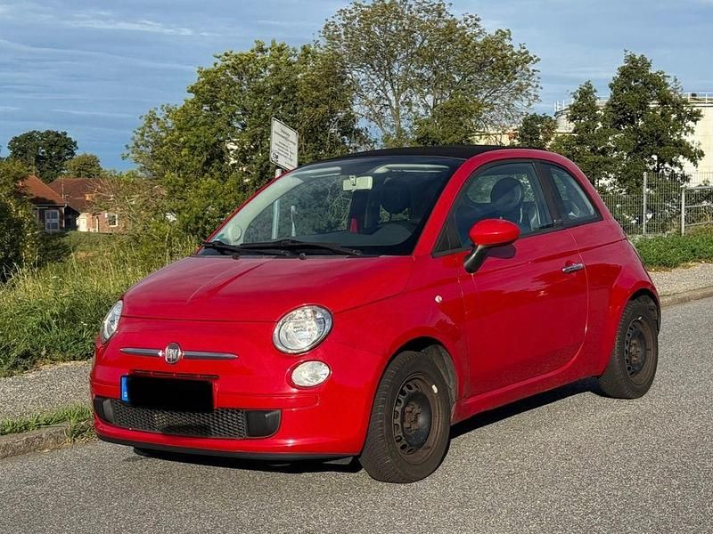 Rot Gebraucht 2010 Fiat 500C Cabrio | 2.950 € - Bild 1/3