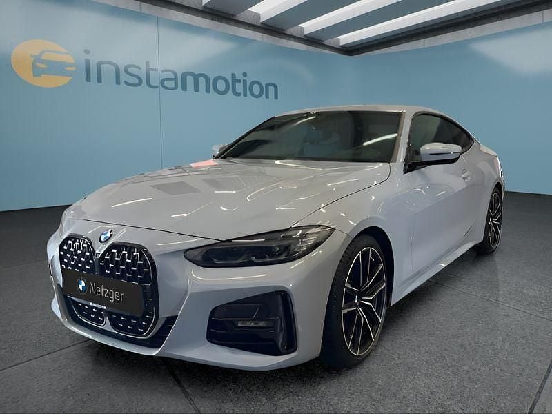 Grau Gebraucht 2021 BMW 420 M Sport Coupé | 38.899 € (Teuer) - Bild 1/4