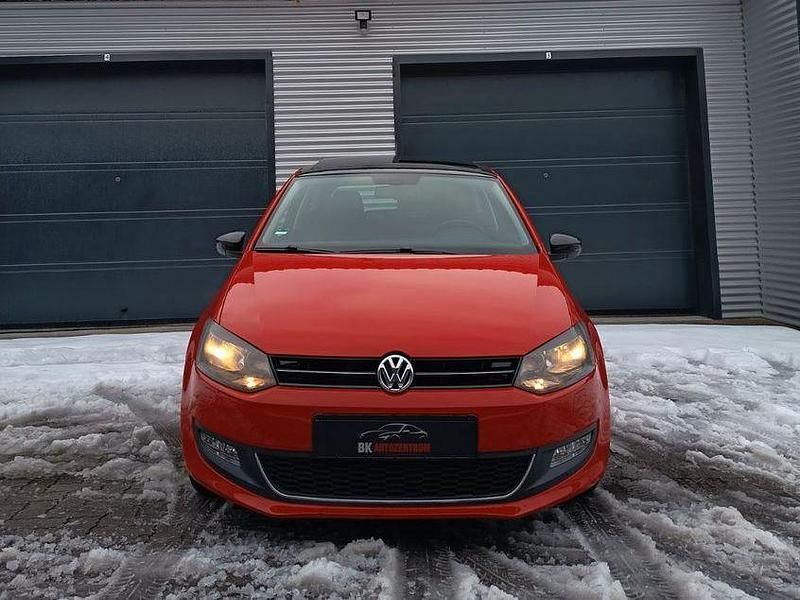 Gebraucht VW Polo Match 69 PS (50 kW) 2012 Rot Kleinwagen