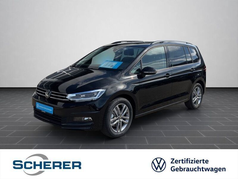 Grenadillschwarz metallic (metallic) Gebraucht 2025 VW Touran Comfortline Van / Kleinbus | 35.999 € (Fairer Preis) - Bild 1/4