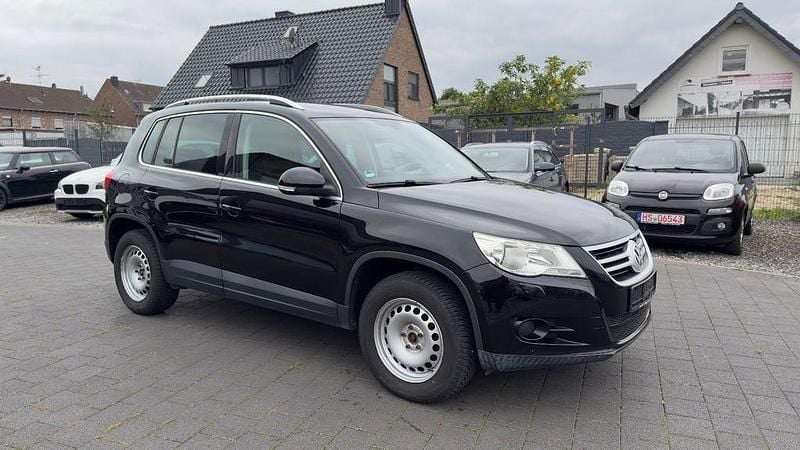 Schwarz Gebraucht 2008 VW Tiguan Sportline SUV | 5.490 € (Superpreis) - Bild 1/4