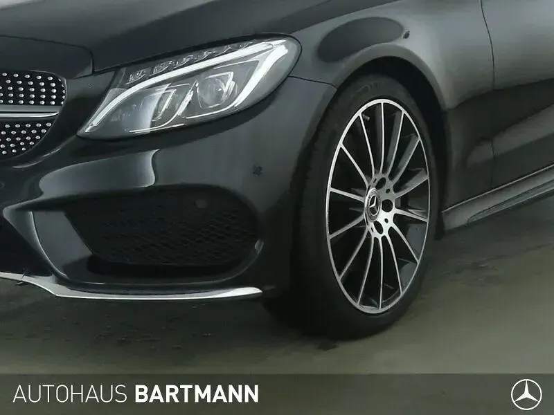 Gebraucht Mercedes C250 AMG 211 PS (155 kW) 2018 Obsidianschwarz Cabrio