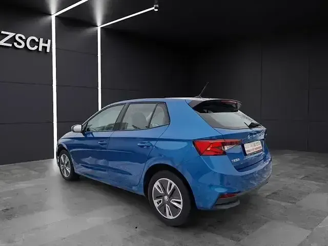 Gebraucht Skoda Fabia Ambition 2021 Blau Kleinwagen