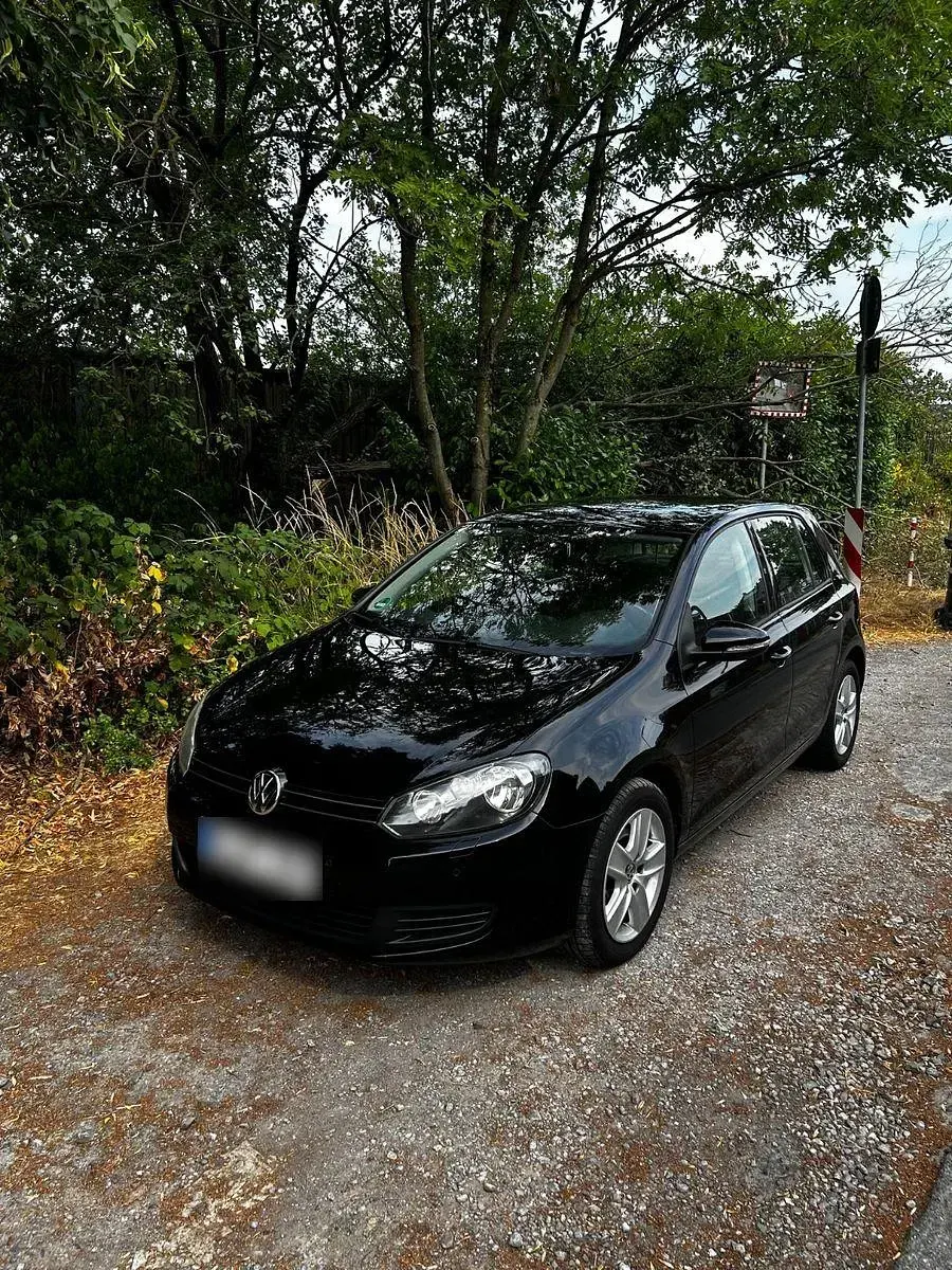 Gebraucht VW Golf VI Comfortline 122 PS (89 kW) 2009 Schwarz Kleinwagen