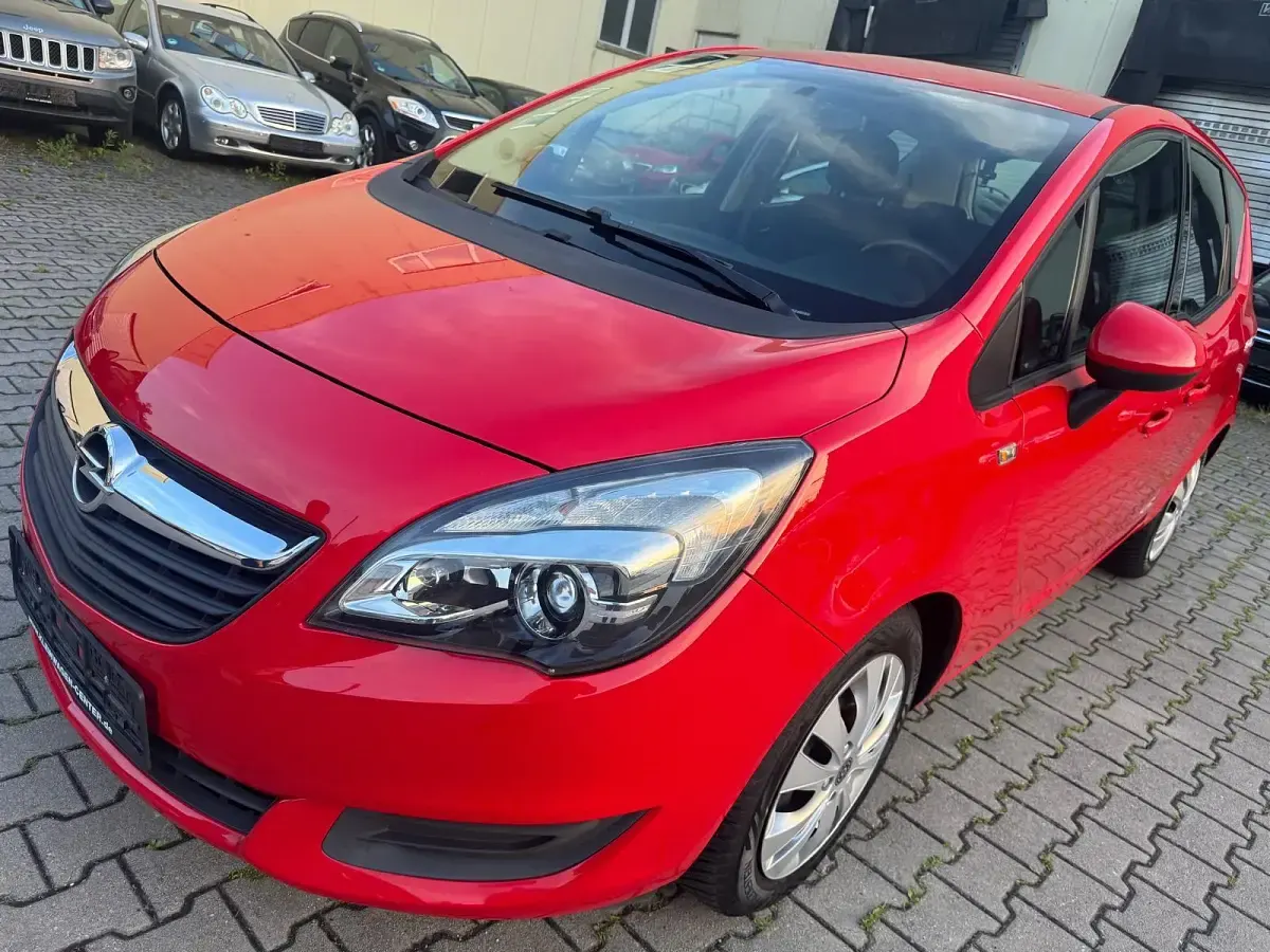 Gebraucht Opel Meriva 120 PS (88 kW) 2014 Rot Van / Kleinbus