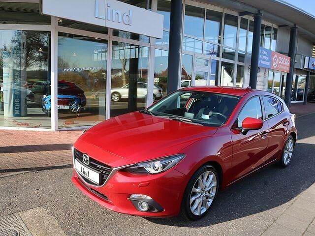 Gebraucht Mazda 3 Sports-Line 120 PS (88 kW) 2013 Rot Limousine