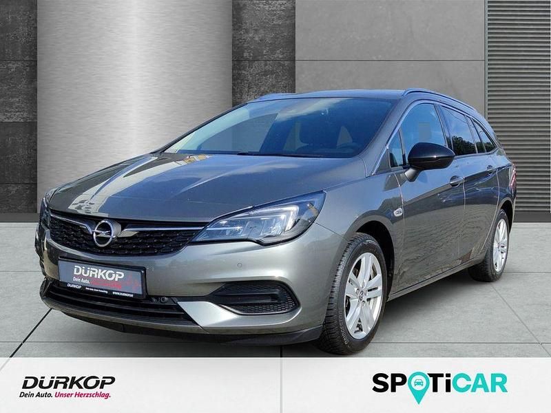 Grau Gebraucht 2022 Opel Astra Elegance Kombi | 16.990 € (Fairer Preis) - Bild 1/4