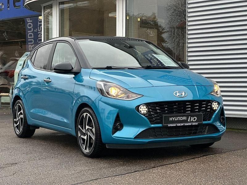Gebraucht Hyundai i10 Prime 84 PS (61 kW) 2023 Blau Kleinwagen