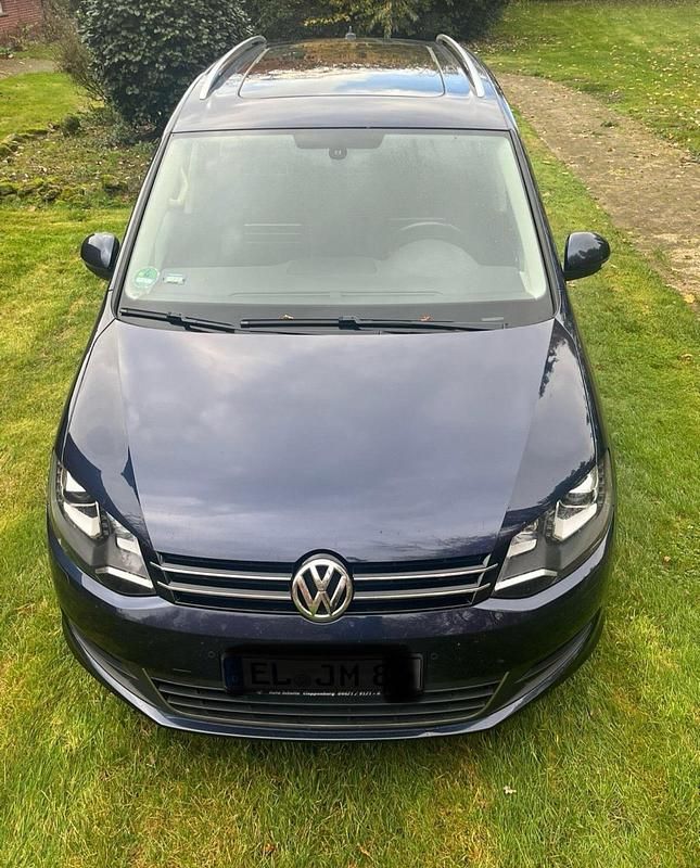 Gebraucht VW Sharan 170 PS (125 kW) 2014 Blau Van / Kleinbus