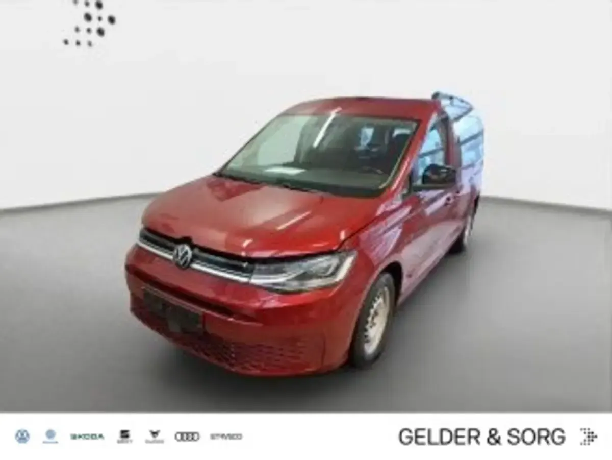 Gebraucht VW Caddy Maxi Life 122 PS (89 kW) 2021 Rot Van / Kleinbus