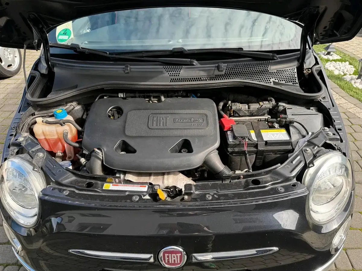 Gebraucht Fiat 500 86 PS (63 kW) 2015 Schwarz Kleinwagen