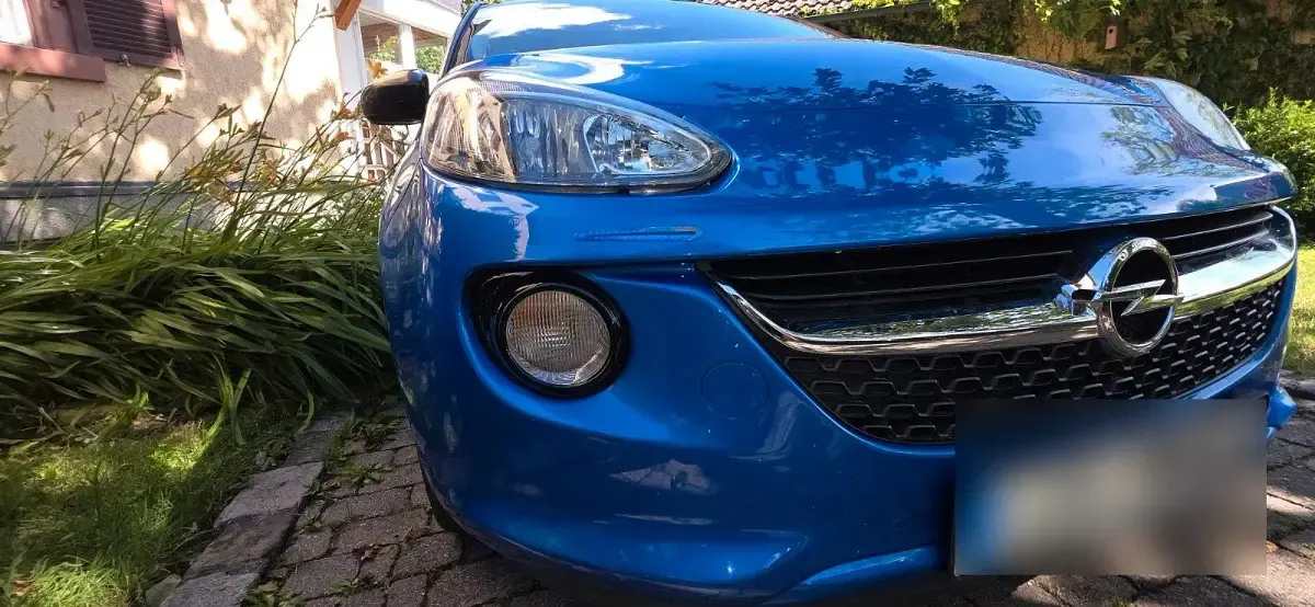 Gebraucht Opel Adam Slam 101 PS (74 kW) 2014 Blau Kleinwagen