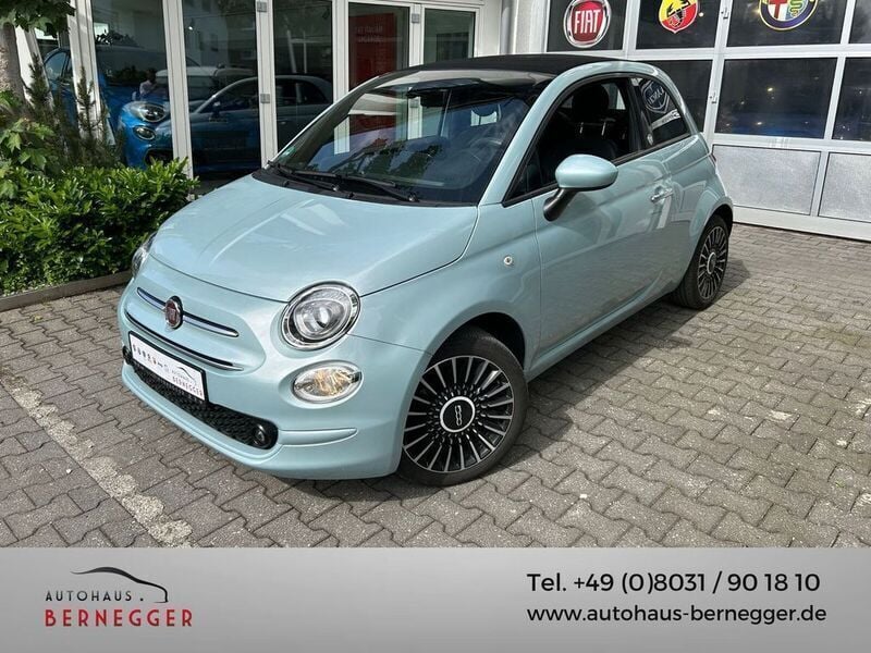 Blau ($2) Gebraucht 2020 Fiat 500C Launch Edition Cabrio | 12.950 € - Bild 1/4