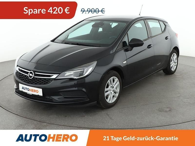 Schwarz Gebraucht 2016 Opel Astra Edition Limousine | 9.220 € (Fairer Preis) - Bild 1/3