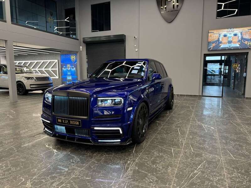 Blau Gebraucht 2020 Rolls Royce Cullinan SUV | 464.999 € (Teuer) - Bild 1/4