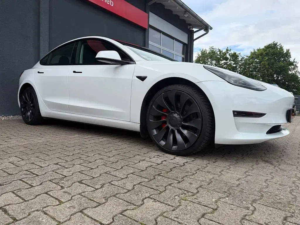 Occasion Tesla Model 3 Performance 377 kW (513 ch) 2022 Blanc Berline