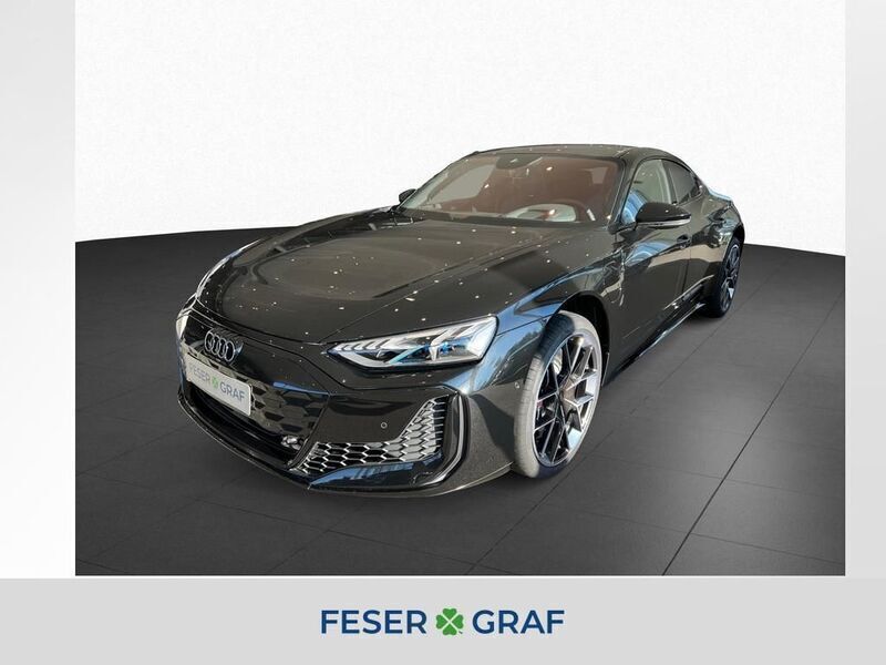 Mythosschwarz metallic Neu 2024 Audi RS e-tron GT Ambiente Limousine | 164.340 € - Bild 1/4