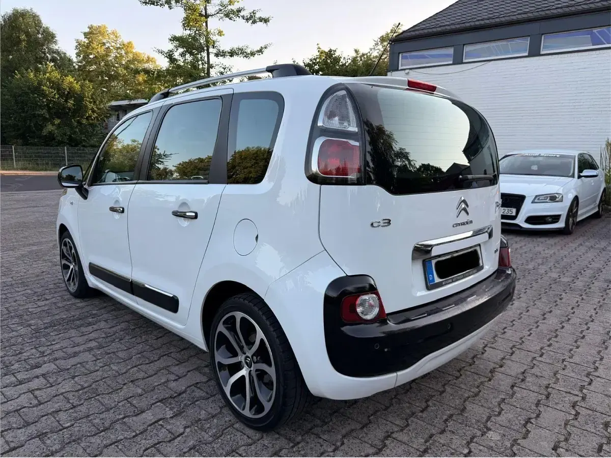 Gebraucht Citroën C3 Picasso SELECTION 92 PS (67 kW) 2014 Weiß Van / Kleinbus