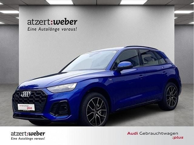 Ultrablau metallic Gebraucht 2021 Audi Q5 Ambiente SUV | 43.590 € (Fairer Preis) - Bild 1/4