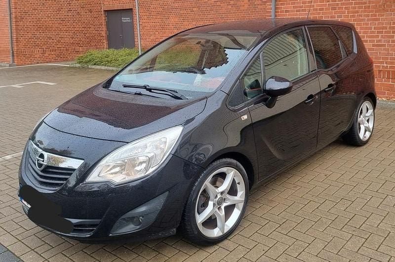 Gebraucht Opel Meriva Edition 140 PS (102 kW) 2010 Schwarz Van / Kleinbus