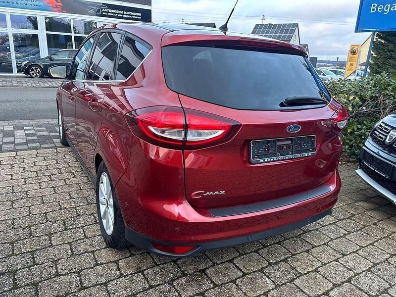 Gebraucht Ford C-MAX Titanium 120 PS (88 kW) 2015 Rot Van / Kleinbus