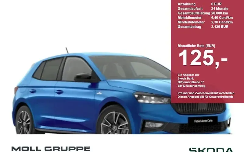 Gebraucht Skoda Fabia Monte Carlo 150 PS (110 kW) 2026 Limousine