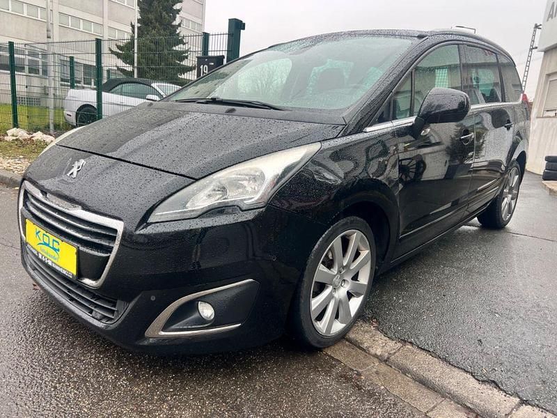 Gebraucht Peugeot 5008 Allure 150 PS (110 kW) 2014 Schwarz Van / Kleinbus