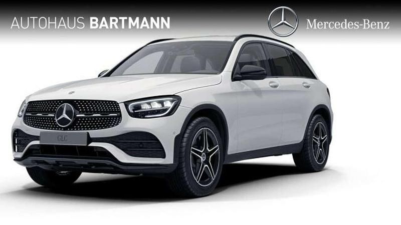 Unilack polarweiß Gebraucht 2021 Mercedes GLC200 AMG SUV | 31.500 € (Superpreis) - Bild 1/4