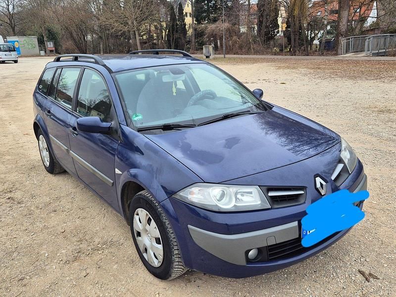 Blau Gebraucht 2009 Renault Mégane GrandTour Avantage Kombi | 2.000 € (Superpreis) - Bild 1/4