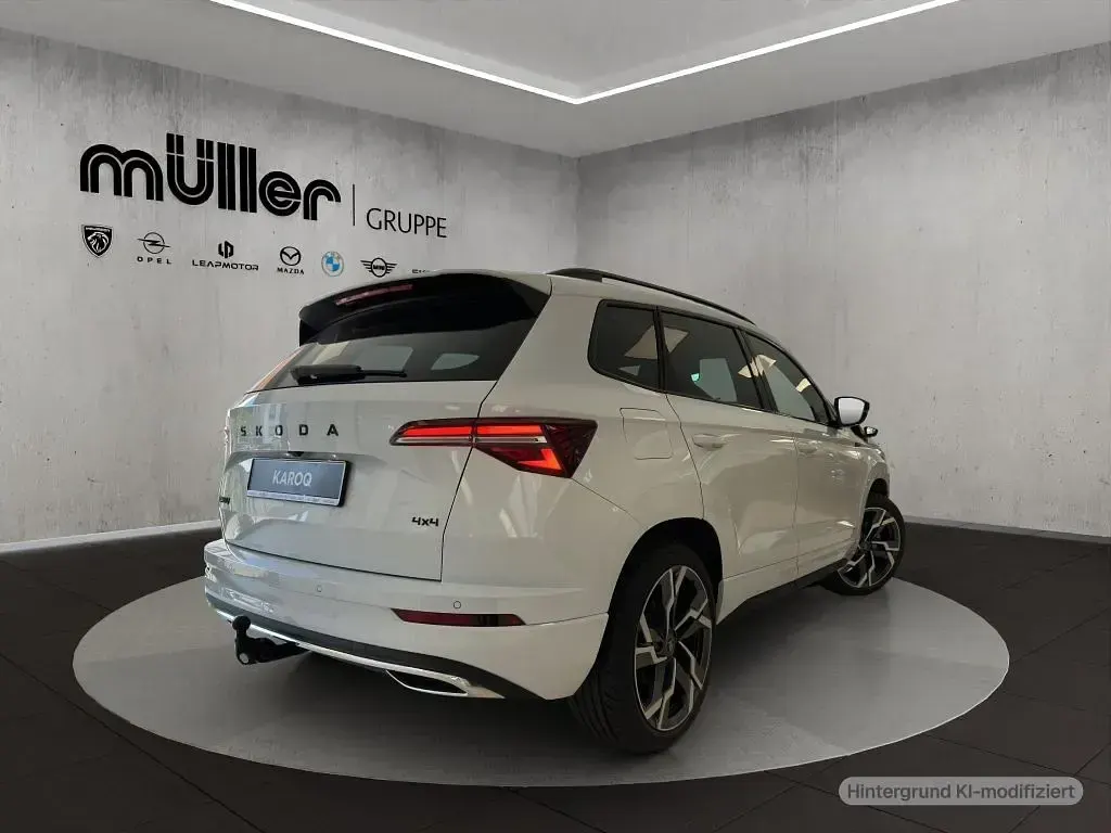 Neu Skoda Karoq SportLine 190 PS (139 kW) 2026 Weiß SUV