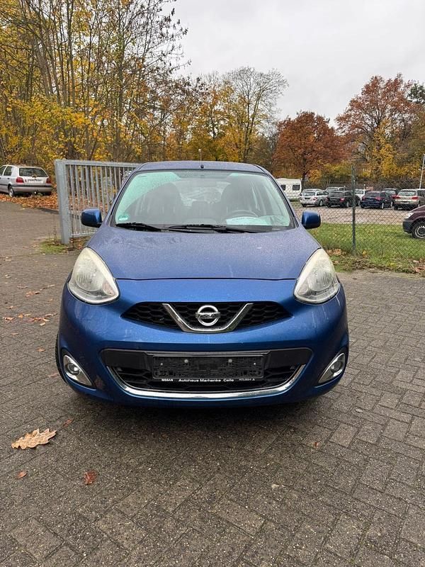 Gebraucht Nissan Micra 80 PS (58 kW) 2017 Blau Kleinwagen