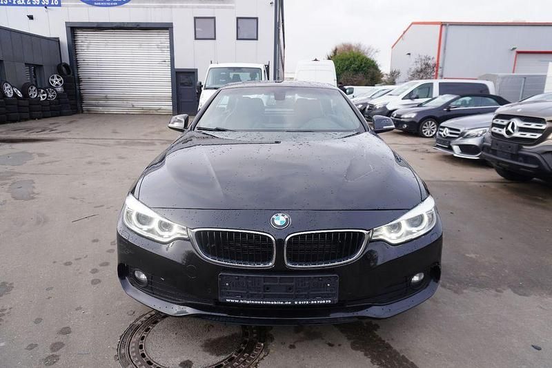 Gebraucht BMW 420 Cabriolet Sport Line 184 PS (135 kW) 2016 Schwarz Cabrio