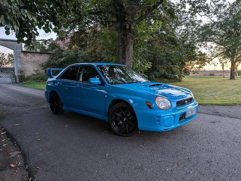 Gebraucht Subaru Impreza 218 PS (160 kW) 2002 Blau Limousine