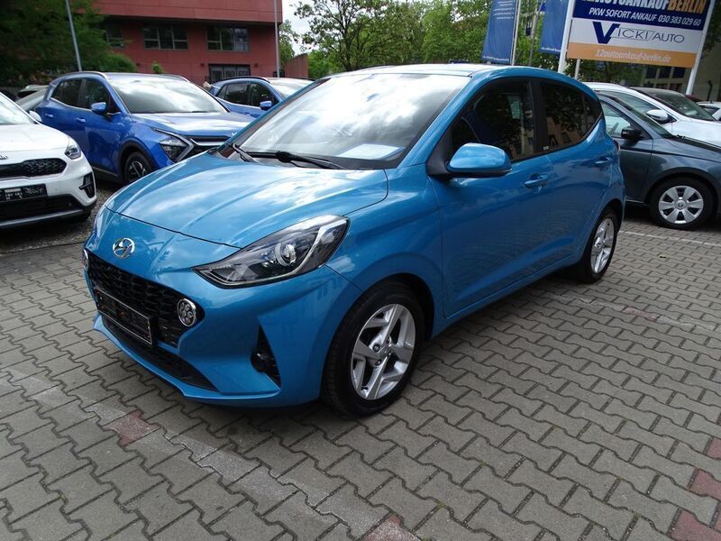 Blau Gebraucht 2021 Hyundai i10 Prime Kleinwagen | 12.900 € (Fairer Preis) - Bild 1/2