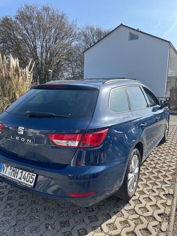 Gebraucht Seat Leon ST Style 116 PS (85 kW) 2019 Blau Kombi