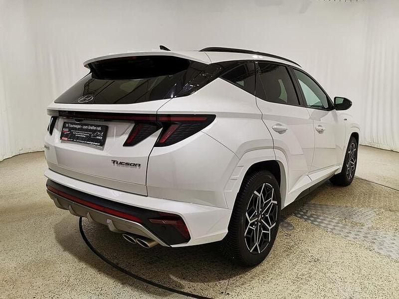 Gebraucht Hyundai Tucson N Line 150 PS (110 kW) 2023 Atlas white / sol SUV