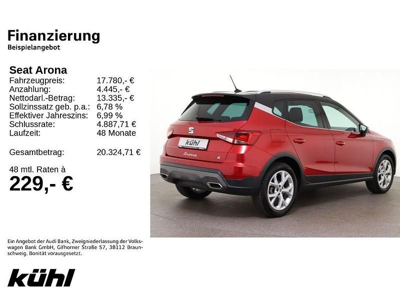 Gebraucht Seat Arona Beats 110 PS (80 kW) 2022 Rot SUV