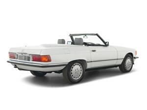 Gebraucht Mercedes 560 231 PS (169 kW) 1989 Weiß Cabrio