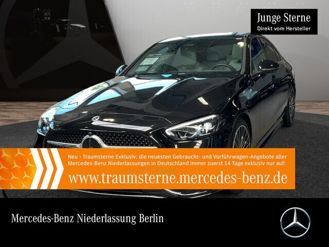Schwarz Gebraucht 2024 Mercedes C300 Advanced Plus Limousine | 49.990 € (Fairer Preis) - Bild 1/3