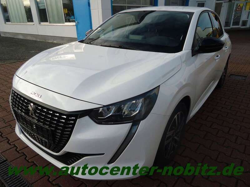 Weiß Gebraucht 2022 Peugeot 208 Allure Kleinwagen | 17.299 € (Fairer Preis) - Bild 1/4