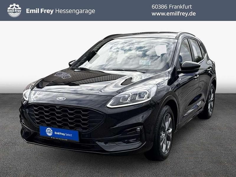 Obsidian schwarz metallic Gebraucht 2023 Ford Kuga ST-Line SUV | 24.450 € (Guter Preis) - Bild 1/4