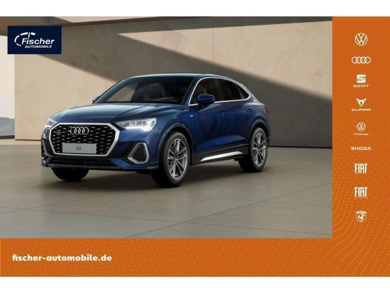 Navarrablau metallic Gebraucht 2024 Audi Q3 Sportback S-Line SUV | 45.980 € (Guter Preis) - Bild 1/4