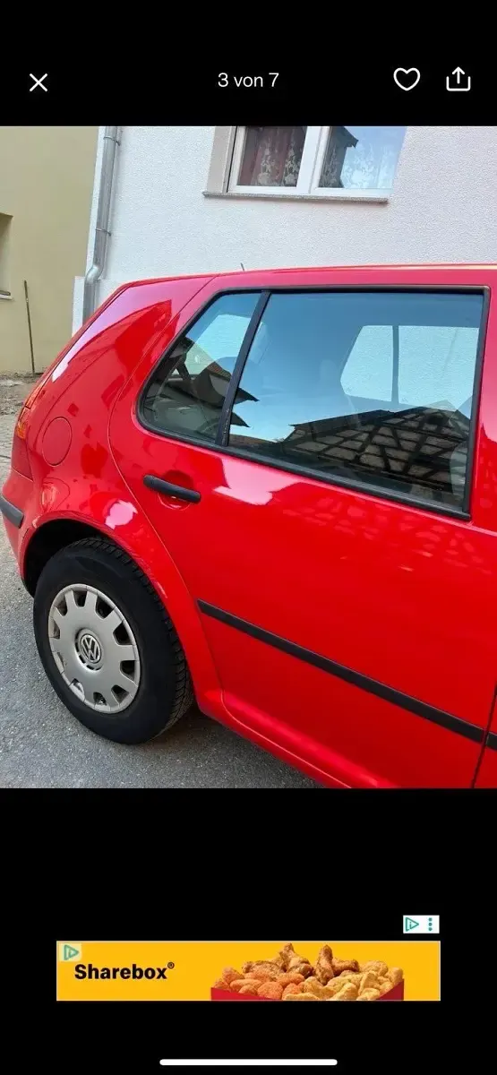 Gebraucht VW Golf III 101 PS (74 kW) 1999 Rot Kleinwagen