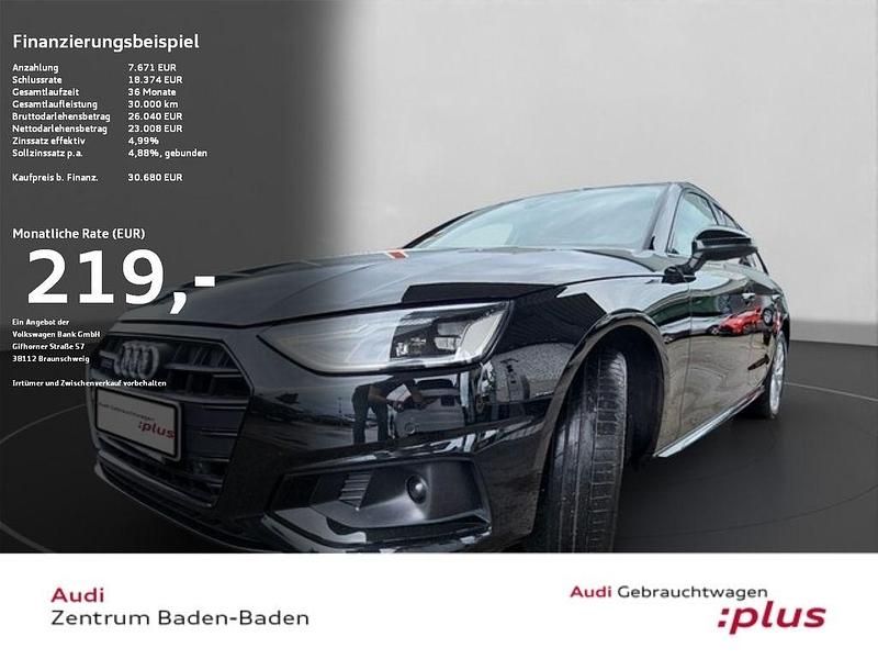 Schwarz Gebraucht 2022 Audi A4 Advanced Plus Kombi | 29.840 € (Fairer Preis) - Bild 1/4