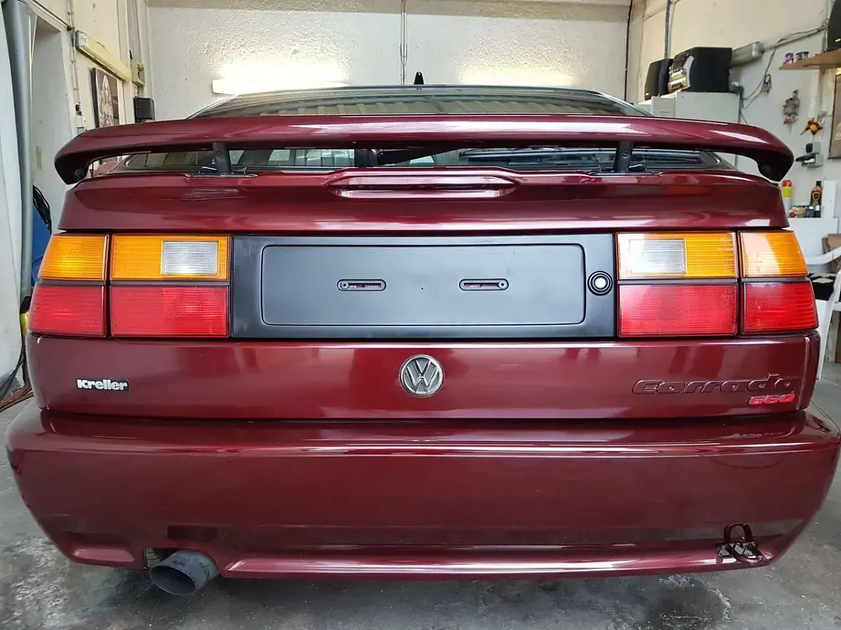 Gebraucht VW Corrado 160 PS (117 kW) 1990 Bordeauxperleffekt Coupé