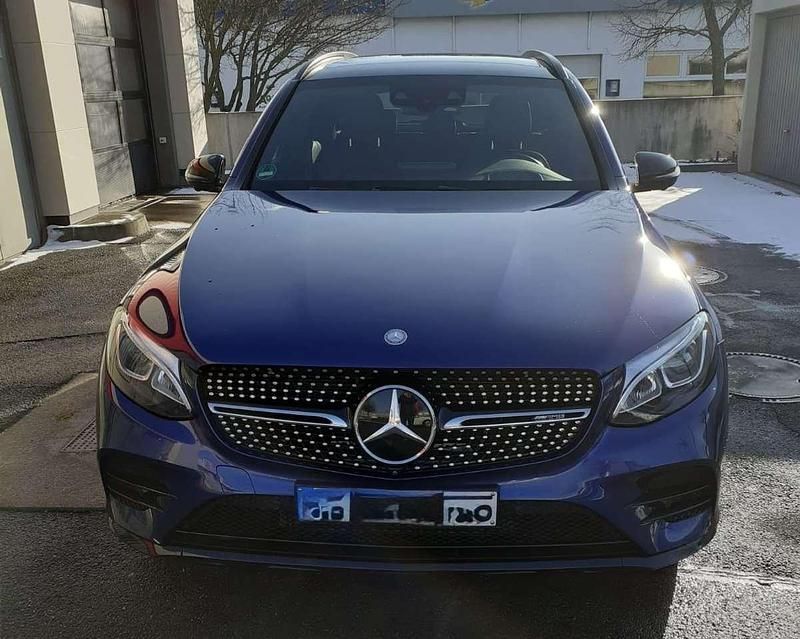 Blau Gebraucht 2017 Mercedes GLC43 AMG AMG Coupé | 28.900 € (Superpreis) - Bild 1/4