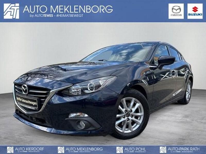 Gebraucht Mazda 3 Center-Line 120 PS (88 kW) 2015 Deep crystal blue Limousine