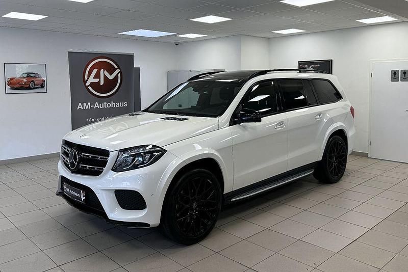 Weiß Gebraucht 2017 Mercedes GLS350 AMG SUV | 47.599 € (Fairer Preis) - Bild 1/4